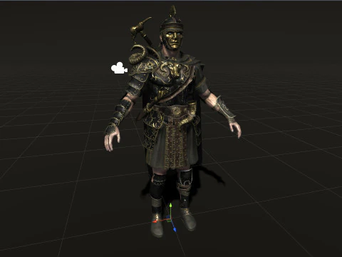 Rome Centurion 3D Model