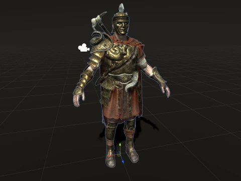 Rome Centurion 3D Model