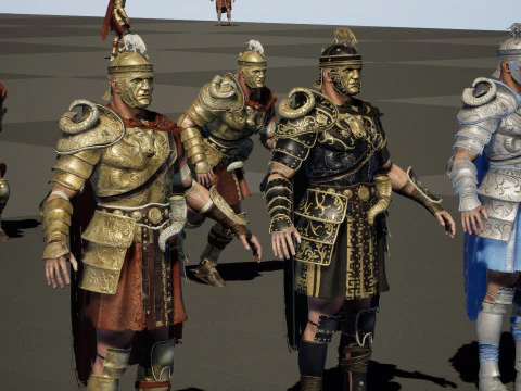 Rome Centurion 3D Model