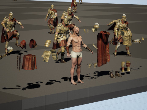 Rome Centurion 3D-Modell