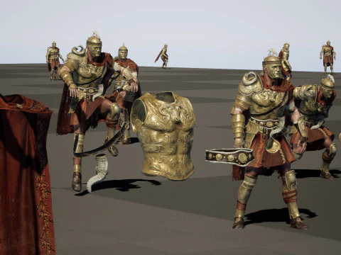 Rome Centurion 3D Model