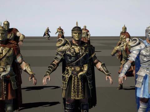 Rome Centurion 3D Model