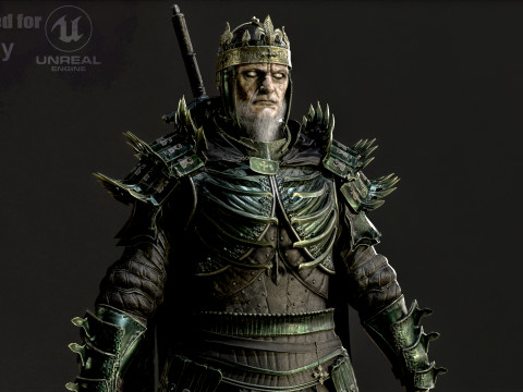 Dead King 3D Model
