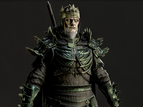 Dead King Model 3D