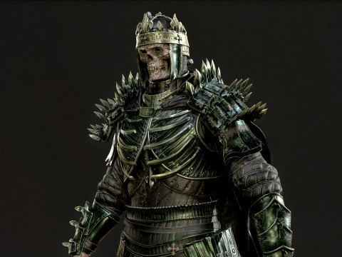 Dead King 3D Model