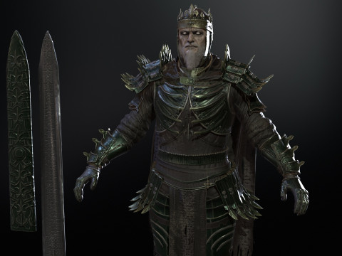 Dead King Model 3D