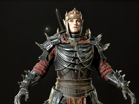 Dead King 3D Model