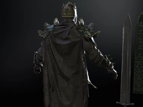 Dead King 3D Model