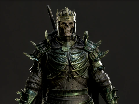 Dead King 3D Model