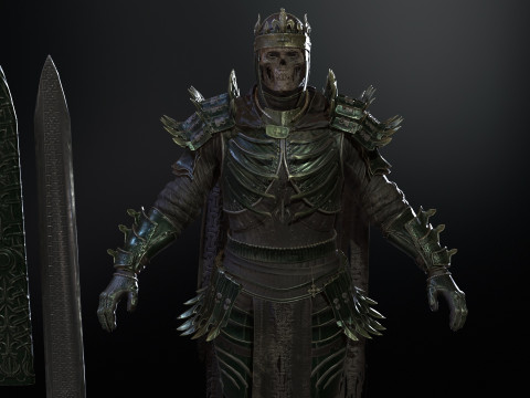 Dead King Model 3D