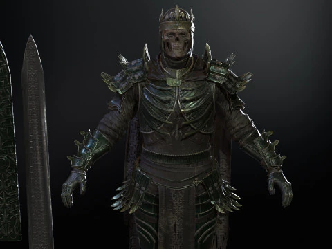 Dead King 3D Model