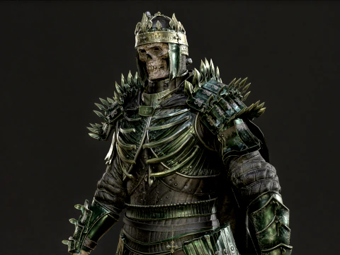 Dead King 3D Model