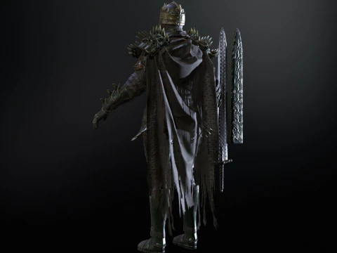 Dead King 3D Model