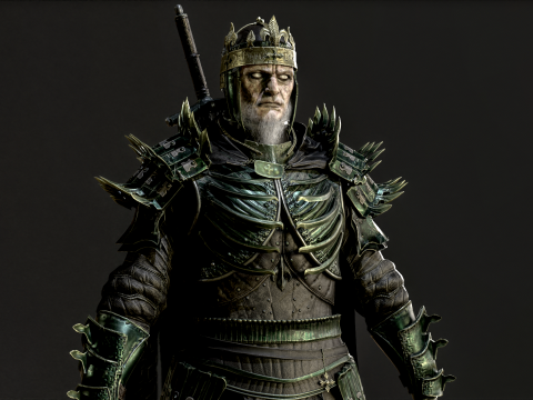 Dead King Model 3D