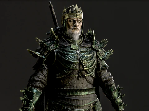 Dead King 3D Model