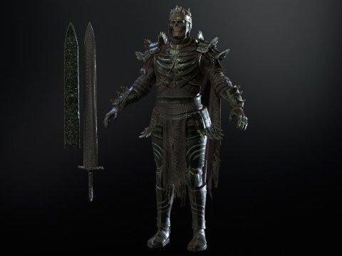 Dead King Model 3D