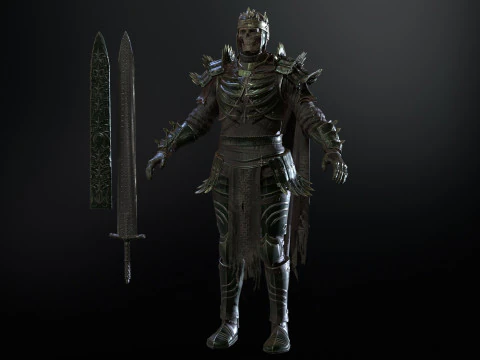 Dead King 3D Model