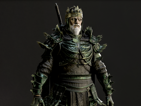 Dead King Model 3D