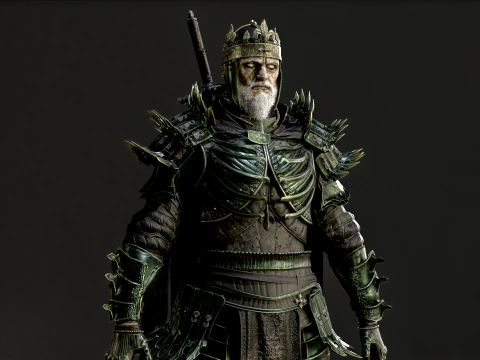 Dead King 3D Model