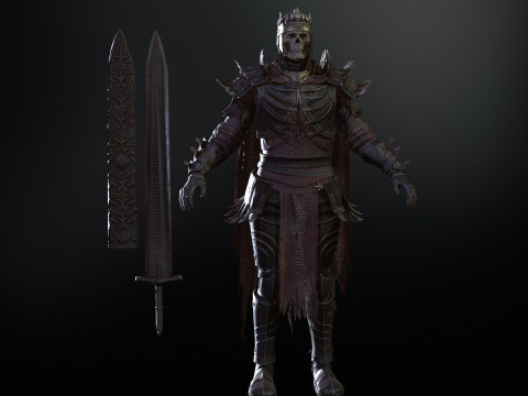 Dead King Model 3D