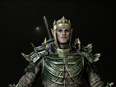 Dead King 3D Model