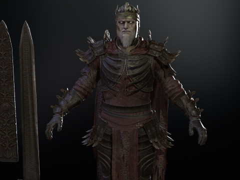 Dead King Model 3D
