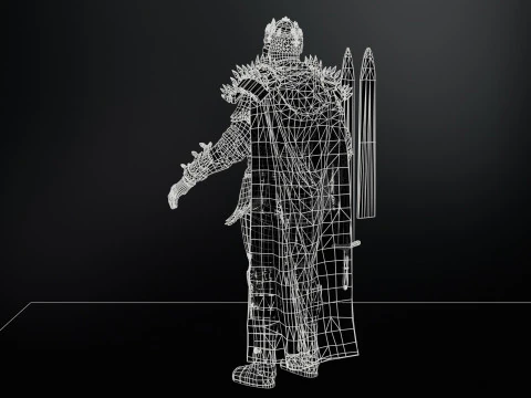 Dead King 3D Model