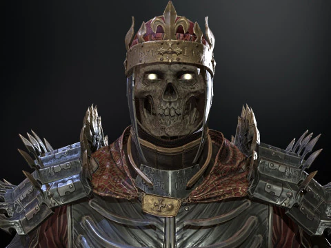 Dead King 3D Model