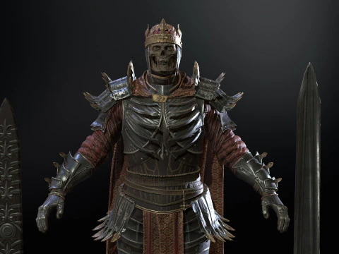 Dead King 3D Model