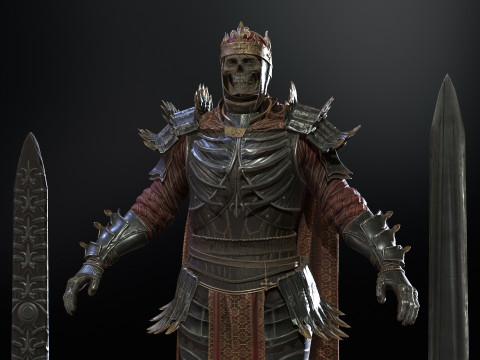 Dead King Model 3D