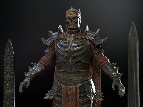 Dead King 3D Model