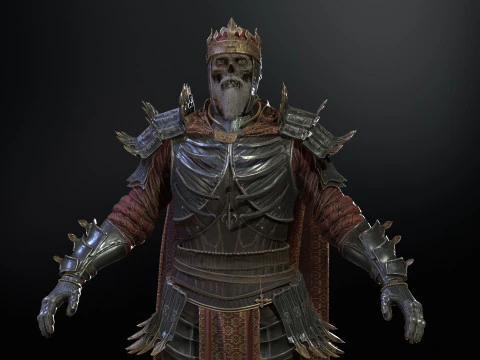 Dead King 3D Model