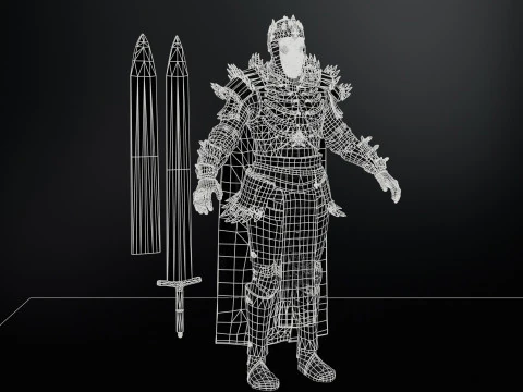 Dead King 3D Model