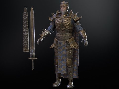Dead King Model 3D