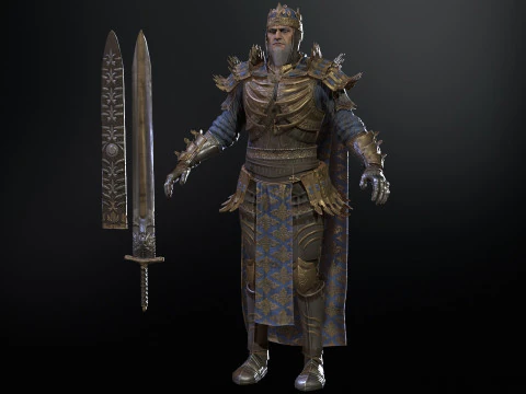 Dead King 3D Model