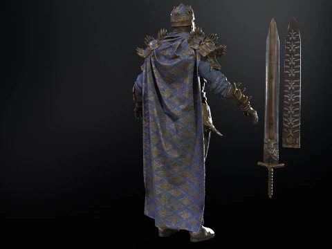 Dead King 3D Model