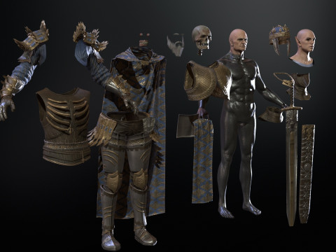 Dead King Model 3D