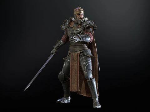 Dead King 3D Model