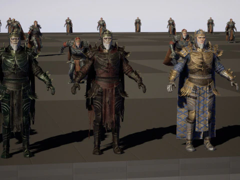 Dead King 3D Model