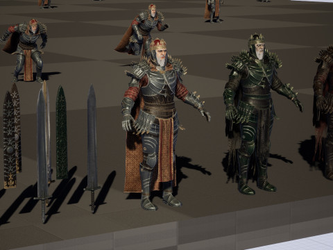 Dead King Model 3D