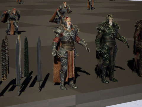 Dead King 3D Model