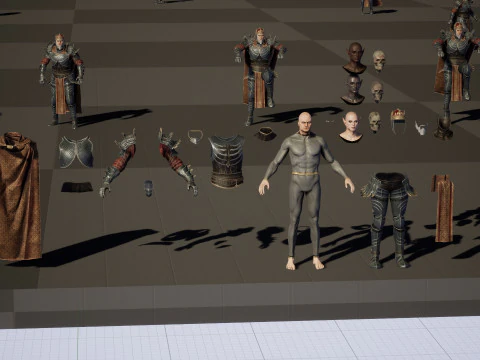 Dead King 3D Model