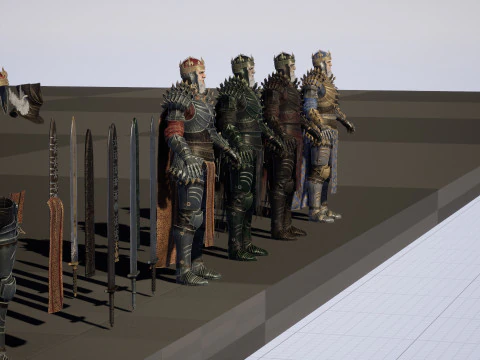 Dead King 3D Model
