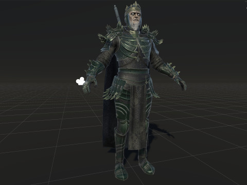 Dead King Model 3D