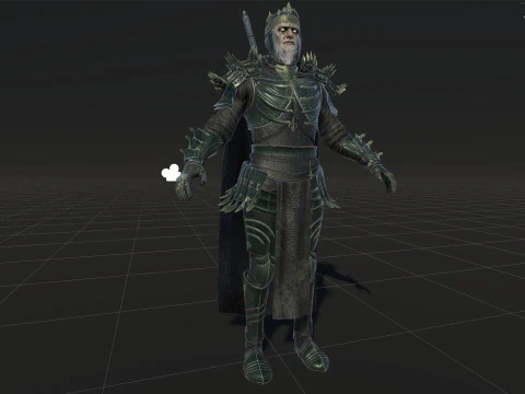 Dead King 3D Model