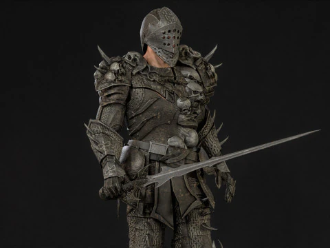 DarkKnight 3D Model