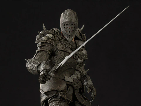 DarkKnight 3D Model