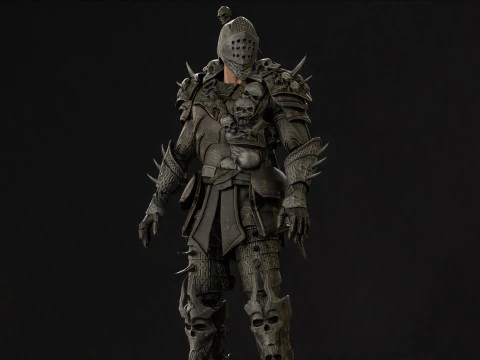 DarkKnight 3D Model