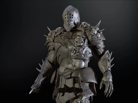 DarkKnight 3D Model