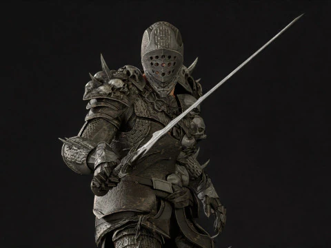 DarkKnight 3D Model